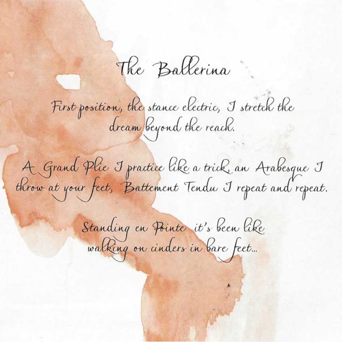 Ballerina poem orange